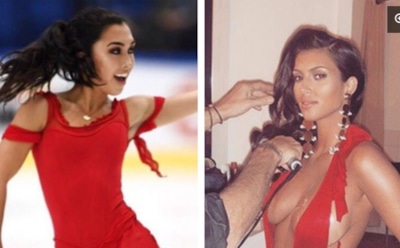 Канадская фигуристка сразила соцсети сходством с Ким Кардашьян