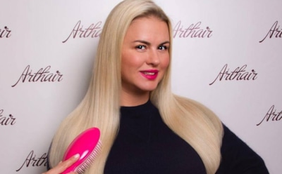 Анна Семенович появилась в Кремле в прозрачном платье