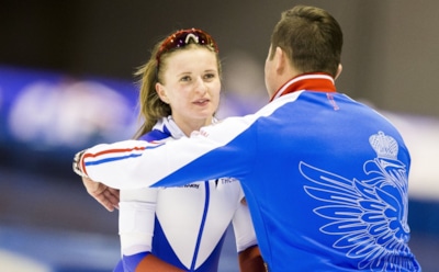 Конькобежка Наталья Воронина завоевала бронзу на Олимпиаде