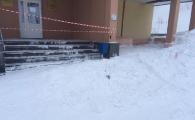 Полуторагодовалая девочка спасла мать от груды снега с крыши