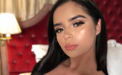 Модель plus-size Деми Роуз снялась в "голом" платье