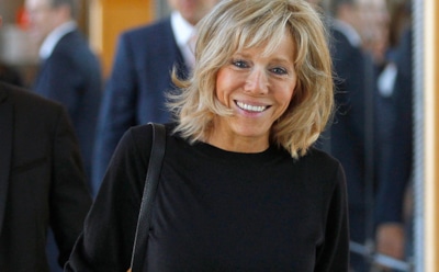 Брижит Макрон раскритиковали за образ и хрупкую фигуру