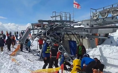 Власти Грузии огласили причину аварии на канатной дороге