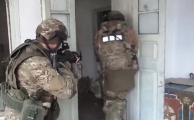 Силовики сняли на видео ликвидацию террориста ИГИЛ в Дагестане