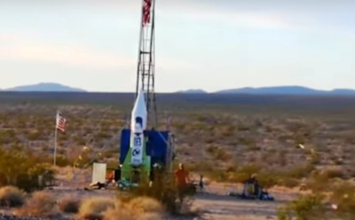 Адепт «плоской Земли» смог взлететь на самодельной ракете