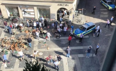 В Германии грузовик протаранил толпу отдыхающих, есть жертвы