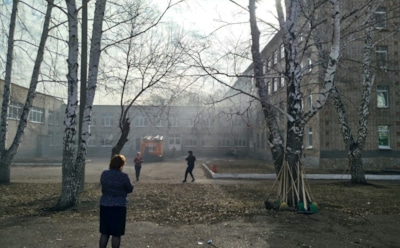 В Башкирии подросток пришел в школу с ножом и поджег класс