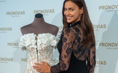 В Барселоне Ирина Шейк подогрела слухи о свадьбе с Купером