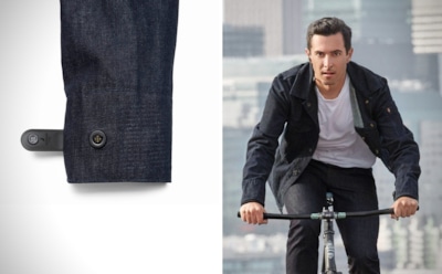 «Умную» куртку от Google и Levi's научили вызывать такси