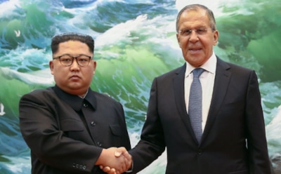 В России телеканал "подрисовал" улыбку Ким Чен Ыну