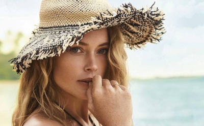 Модель Даутцен Крус снялась в откровенной фотосессии в нижнем белье