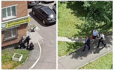 В Новокузнецке мужчина убил свою жену и взял людей в заложники