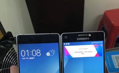 В Сети появился снимок складного смартфона Galaxy X с двумя экранами