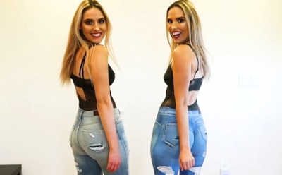 В Голливуде прохожие не заметили девушку без одежды