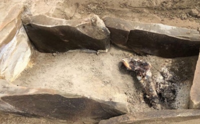 В зоне затопления Саяно-Шушенской ГЭС найдена древняя мумия