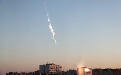 В Воронеже на видео засняли падение «НЛО»