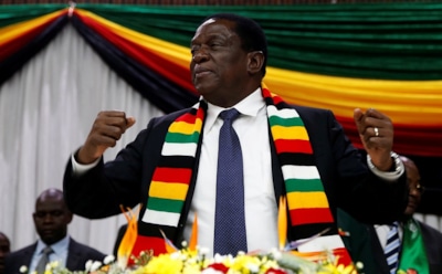 Покушение на президента Зимбабве попало на видео