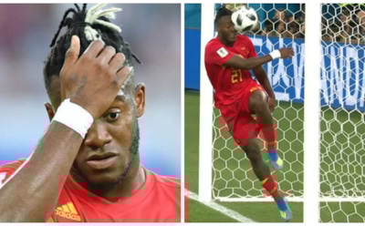 Бельгийский форвард неудачно отпраздновал гол и стал мемом