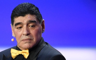 Диего Марадона дал бессвязное интервью за рулем авто