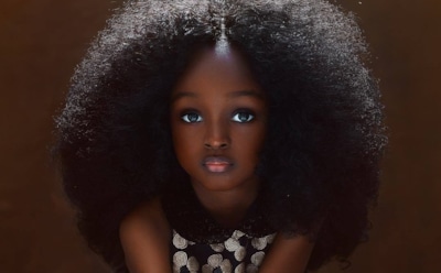 В Нигерии нашлась «самая красивая девочка в мире»