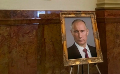 В галерее Капитолия Колорадо Трампа заменили Путиным