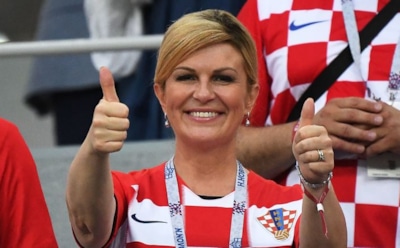 Президент Хорватии не жалеет, что осталась без зонта после финала Чемпионата мира