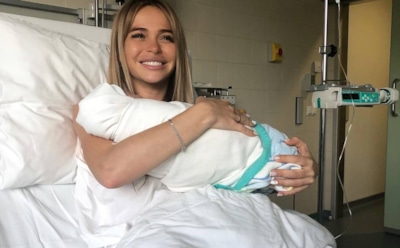 Звезда «Универа» Анна Хилькевич выписалась из роддома