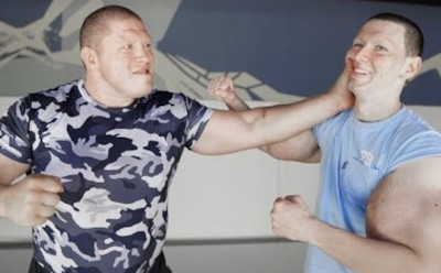 Российский самбист испытал навыки «синтолового качка» Кирилла Терешина