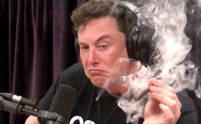 Илон Маск в прямом эфире употребил марихуану