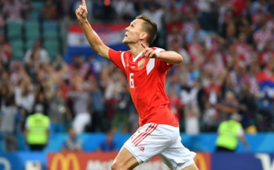 Денис Черышев поразил болельщиков красивым голом в матче с Турцией
