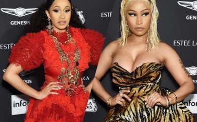 Рэперша Карди Би подралась с Ники Минаж