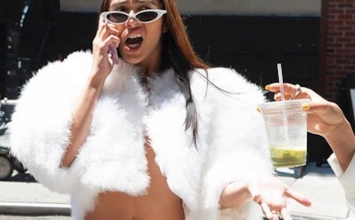 Дочь Мадонны удивила папарацци пикантным нарядом на подиуме