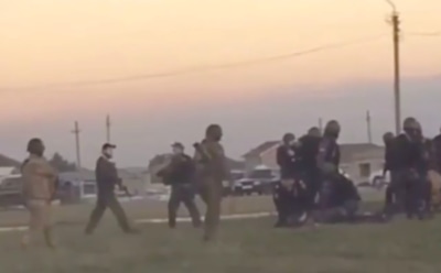 В Баксан на устранение беспорядков направили бойцов Росгвардии