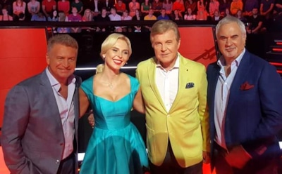 Наставники представили себя на сцене шоу «Голос»