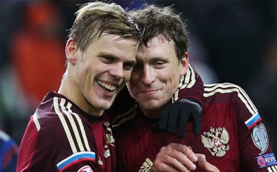 Появилось видео нападения Кокорина и Мамаева на чиновника в ресторане