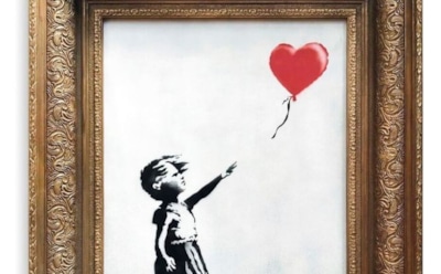 Бэнкси раскрыл подробности уничтожения картины «Девочка с шаром»