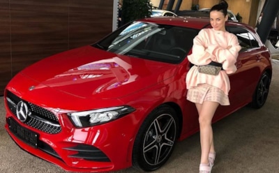 Виктория Дайнеко попала в ДТП