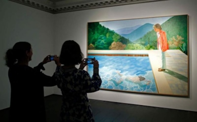 Дэвид Хокни стал самым дорогим из ныне живущих художников