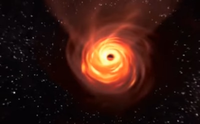 Ученые впервые показали 3D-модель черной дыры в центре Млечного Пути