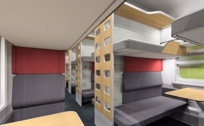 СМИ опубликовали снимки улучшенных плацкартных вагонов РЖД