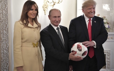 Владимир Путин «вступился» за Меланию Трамп после нападок в Интернете