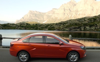 В Сеть попал снимок салона новой Lada Vesta