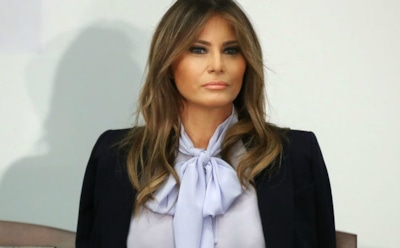 Новую прическу Мелании Трамп высмеяли в соцсетях