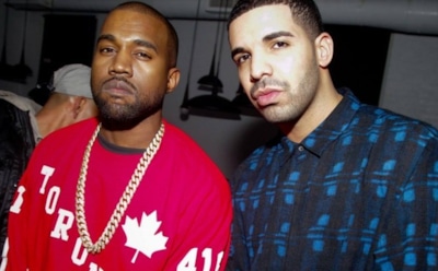 Канье Уэст пожаловался на угрозы от Дрейка