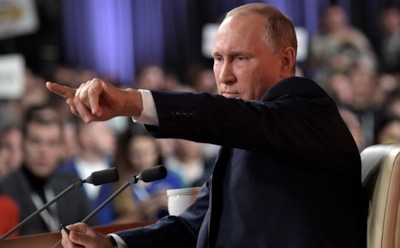 8 самых ярких моментов пресс-конференции Владимира Путина