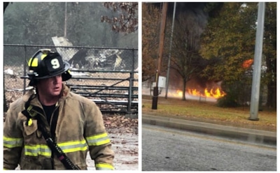 В США самолет упал на футбольное поле, есть жертвы