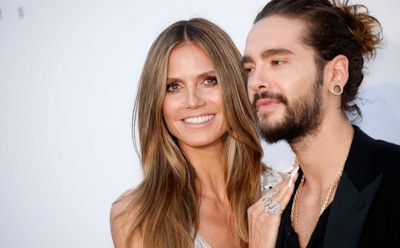 Хайди Клум обручилась с 29-летним гитаристом Tokio Hotel Томом Каулитцем