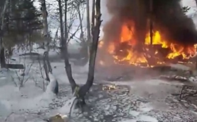 В Улан-Удэ четверо погибли при падении вертолета местного бизнесмена