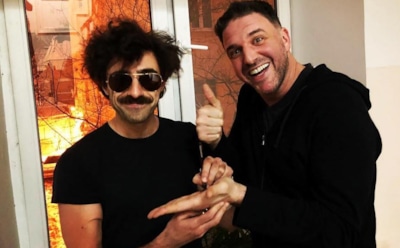 Виторган рассказал, что познакомился с Бароном Коэном, вернув чужой чемодан