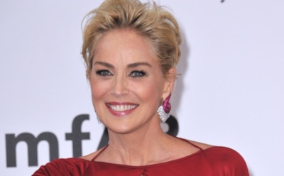 Шэрон Стоун встречается с журналистом Энцо Курсио